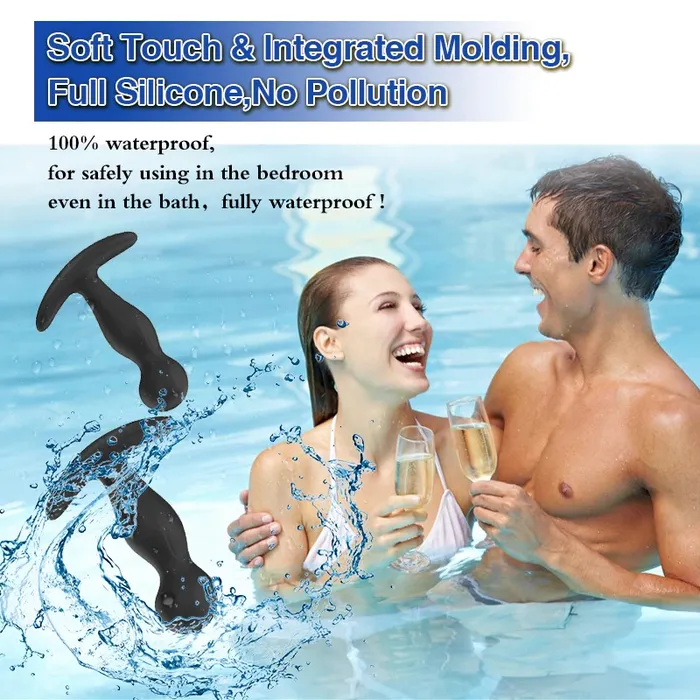 Anal Set of Anal Butt Plug Sex Toy for Men Adult Prostate Massager Silicone Anal Toy for Male EVEs SECRETS
