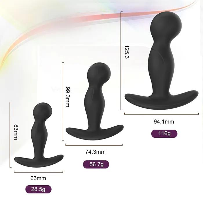 Anal Set of Anal Butt Plug Sex Toy for Men Adult Prostate Massager Silicone Anal Toy for Male EVEs SECRETS