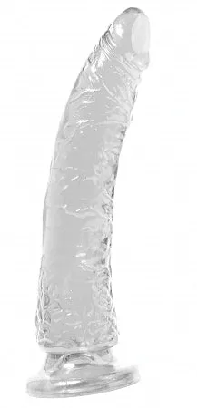 Wholesale Solutions Ltd Basix Slim 7inch Dong with Suction Cup Clear Dildos Wholesale Solutions Ltd Basix Slim 7inch Dong with Suction Cup Clear Dildos