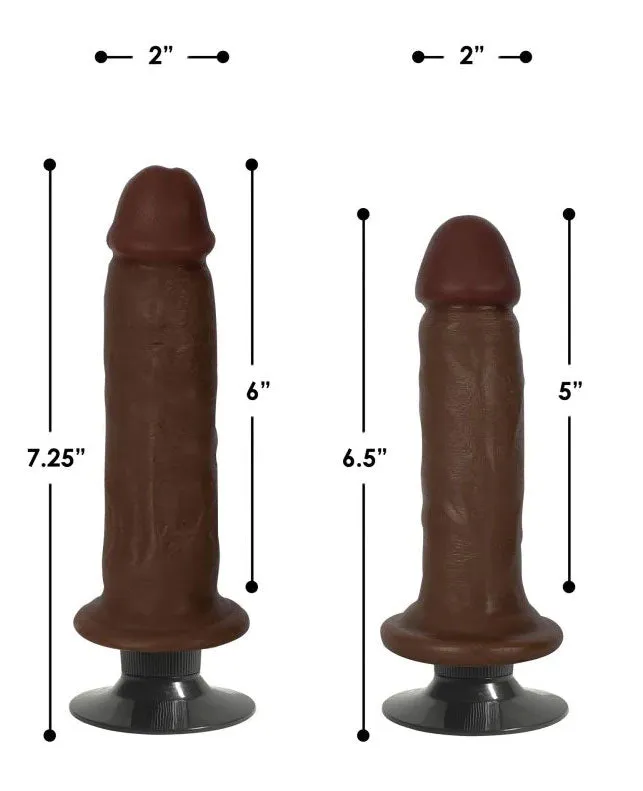 Curve Toys Dildos Jock Dark Vibrating Dildo