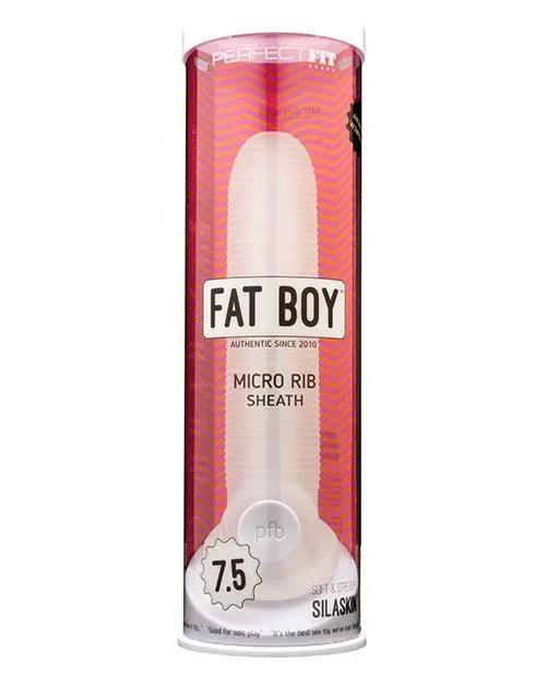 Anal Perfect Fit Brand Perfect Fit Fat Boy Micro Ribbed Sheath 75