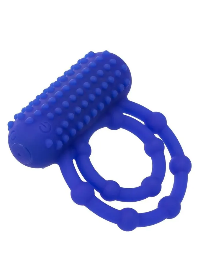 Female Sex Toys Couples Enhancers Silicone Rechargeable 10 Bead Maximus Couples Ring