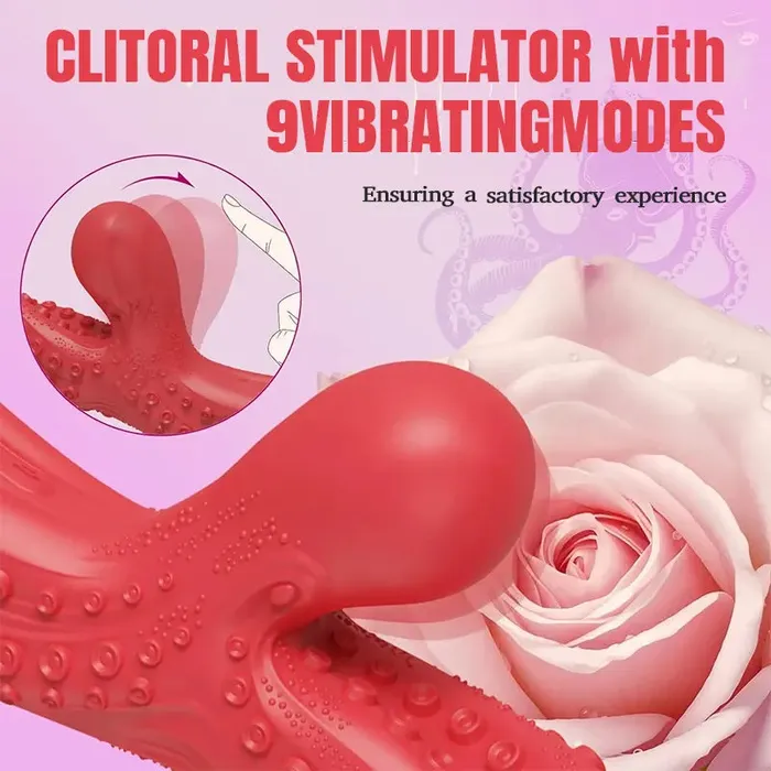 Female Sex Toys Inyarose Tentacle GSpot Vibrator with 9 Modes