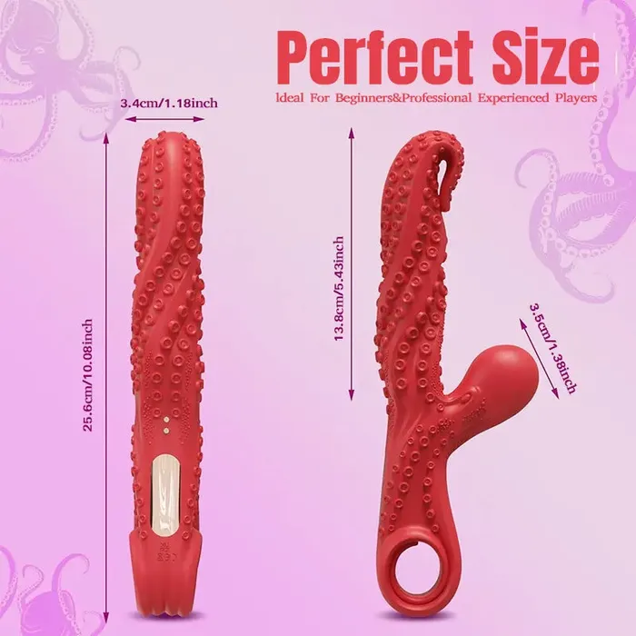 Female Sex Toys Inyarose Tentacle GSpot Vibrator with 9 Modes