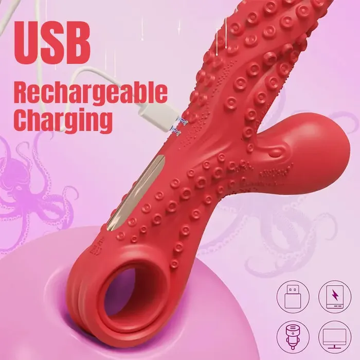 Female Sex Toys Inyarose Tentacle GSpot Vibrator with 9 Modes