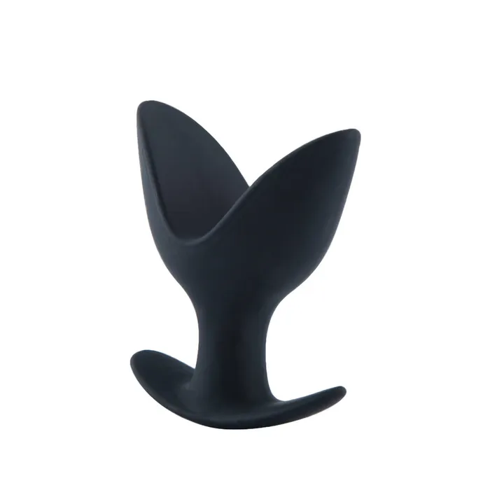 Love Plugs Anal Black Silicone Expanding Plugging Tip