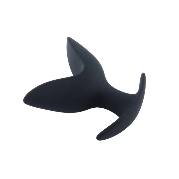 Love Plugs Anal Black Silicone Expanding Plugging Tip
