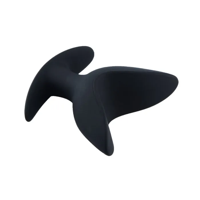Love Plugs Anal Black Silicone Expanding Plugging Tip