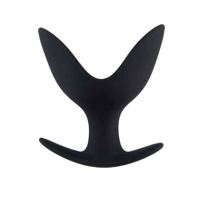 Love Plugs Anal Black Silicone Expanding Plugging Tip