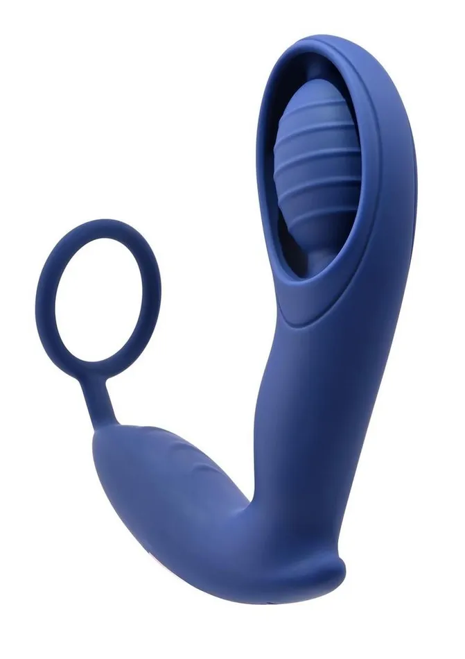 Zero Tolerance Female Sex Toys Zero Tolerance Extra Mile Rechargeable Silicone CRing Double Motor Vibrator with Remote Control