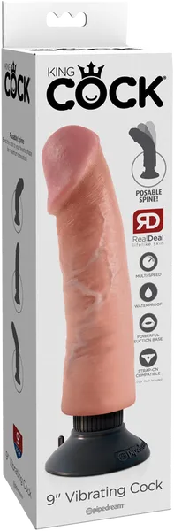 9 Vibrating Cock Flesh Pipedreams Dildos
