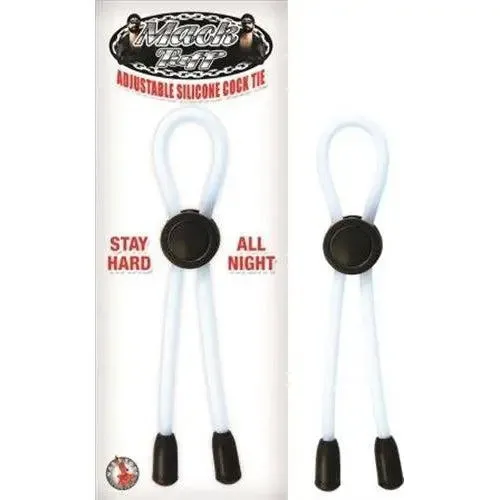 Dildos Mack Tuff Adjustable Silicone Cock TieClear Nasstoys