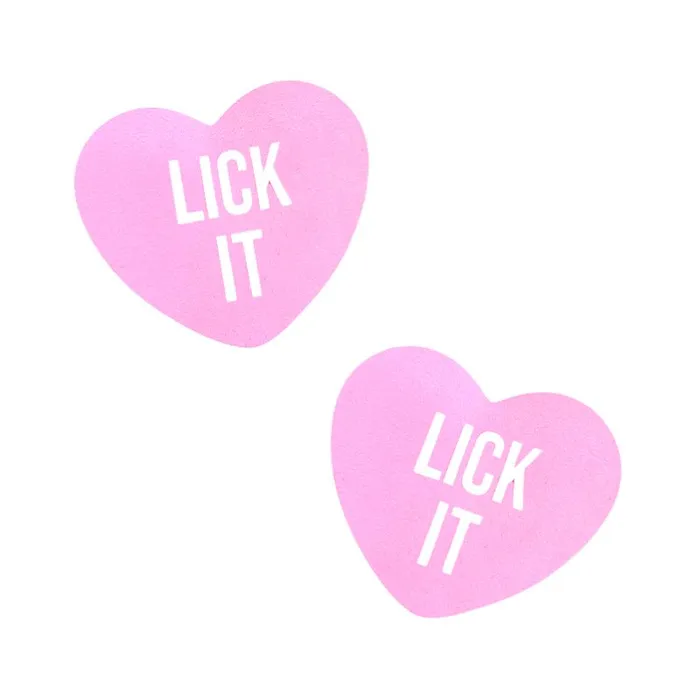 Dildos Neva Nude Lick It Love Heart Pasties
