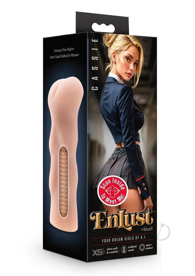 Male Sex Toys EnLust Enlust Cassie Dual End Stroker Anal