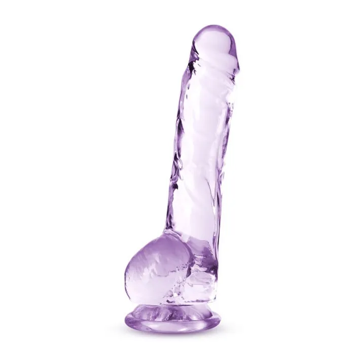 Naturally Yours 8 Crystaline Dildo Amethyst Naturally Yours Dildos