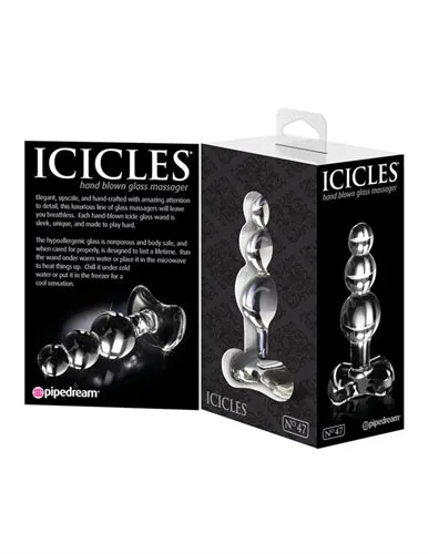Pipedream Dildos Icicles No 47 Clear