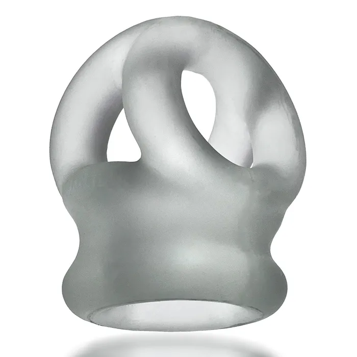 TriSqueeze Cocksling Clear Oxballs Dildos