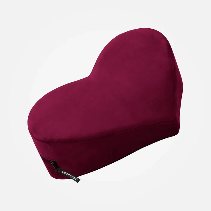 Anal Heart Wedge Sex Pillow Positioning Aid Red Liberator
