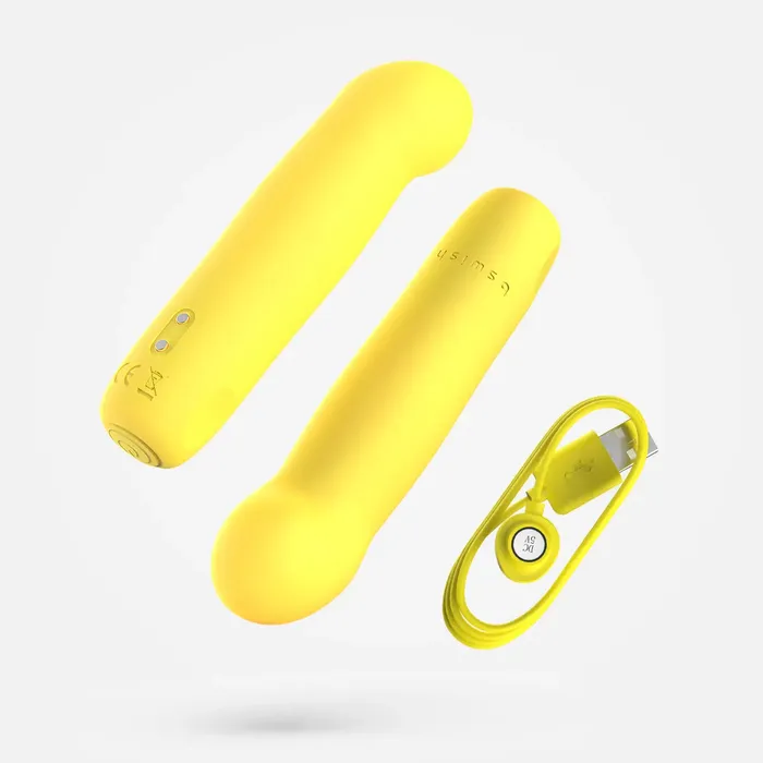 Female Sex Toys Bswish BCute Curve Infinite Classic Rechargeable Bullet Vibrator Citrus Yellow Female Sex Toys Bswish BCute Curve Infinite Classic Rechargeable Bullet Vibrator Citrus Yellow