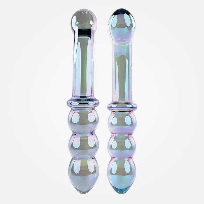 Gender X Dildos Lustrous Galaxy Wand Violet Glass 185 cm Double Ended Dildo Gender X Dildos Lustrous Galaxy Wand Violet Glass 185 cm Double Ended Dildo